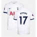 Tottenham Hotspur Cristian Romero #17 Hjemmedrakt 2023-24 Korte ermer